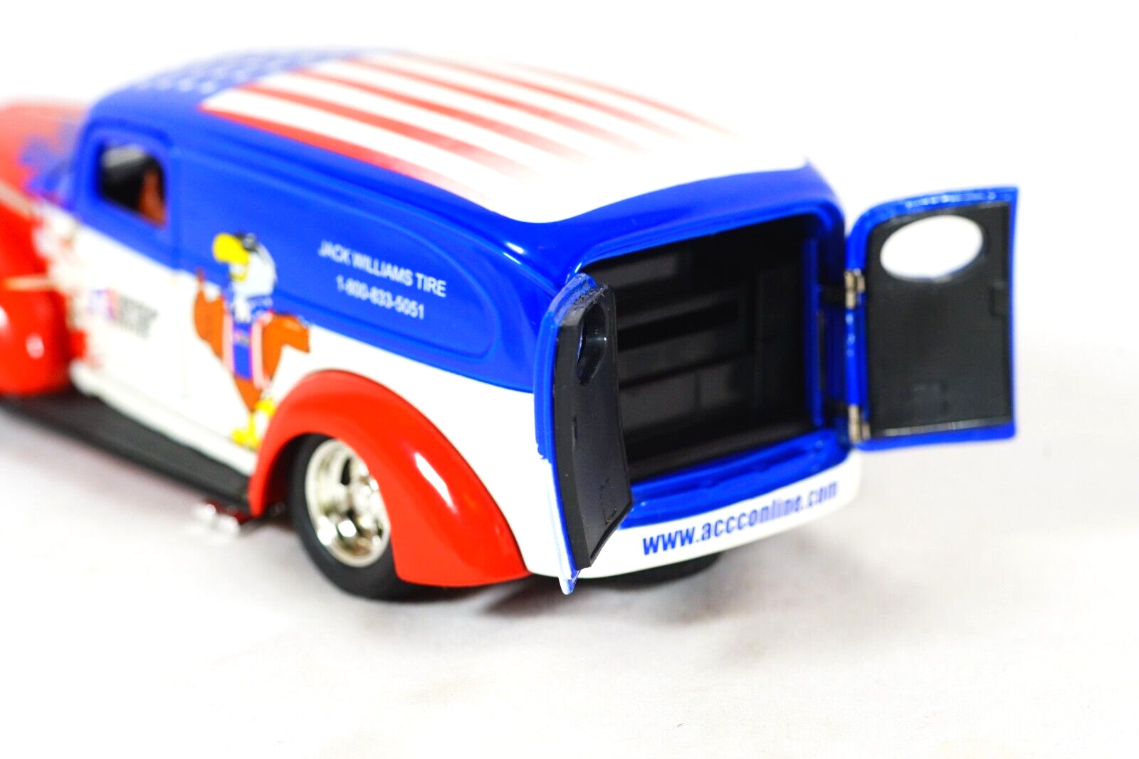 Liberty Classics 1941 Chevy Jack Williams Tires Patriotic Diecast Hot Rod RARE