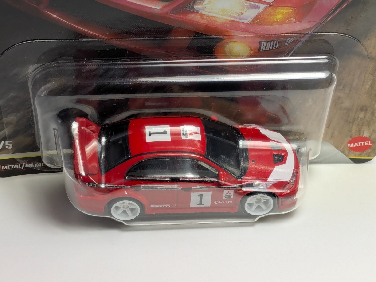 Hot Wheels Premium Thrill Climbers Mitsubishi Lancer Evolution VI Real Riders