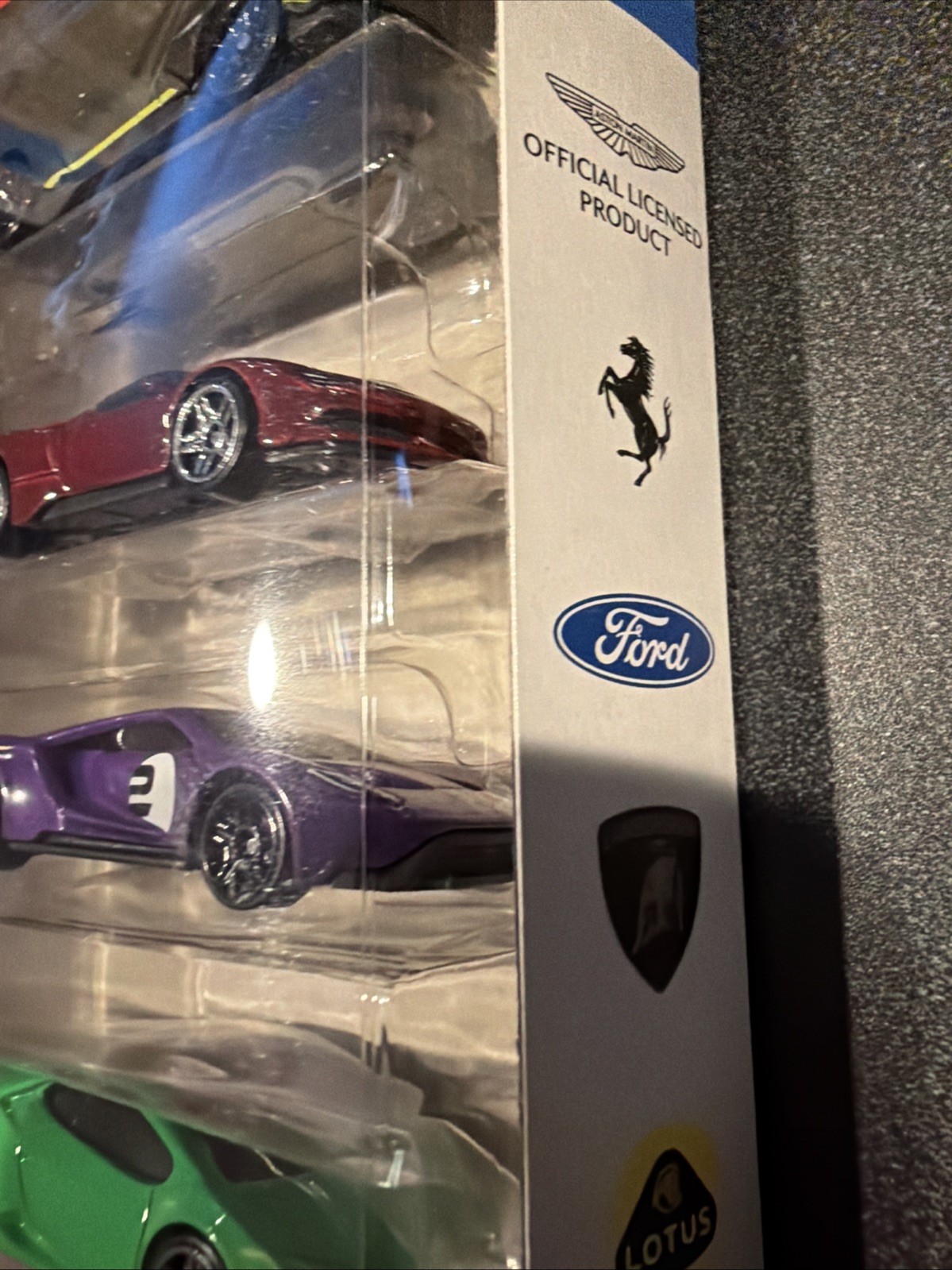 New Hot Wheels 2025 HW Motor Show 5-Pack Ferrari Aston Ford Lamborghini Lotus