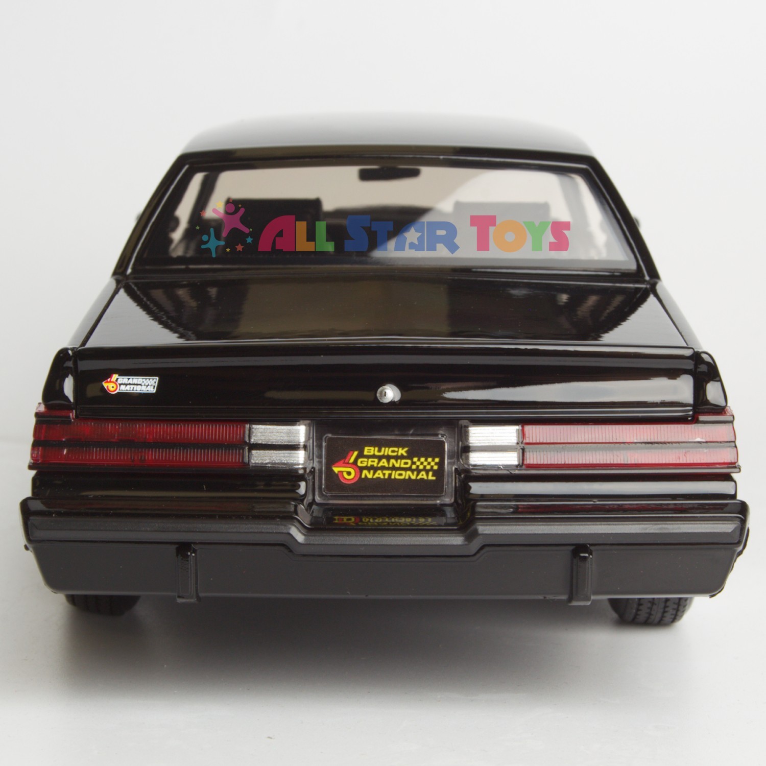 1987 BUICK REGAL GRAND NATIONAL BLACK 1/18 DIECAST MODEL CAR MAISTO 31479