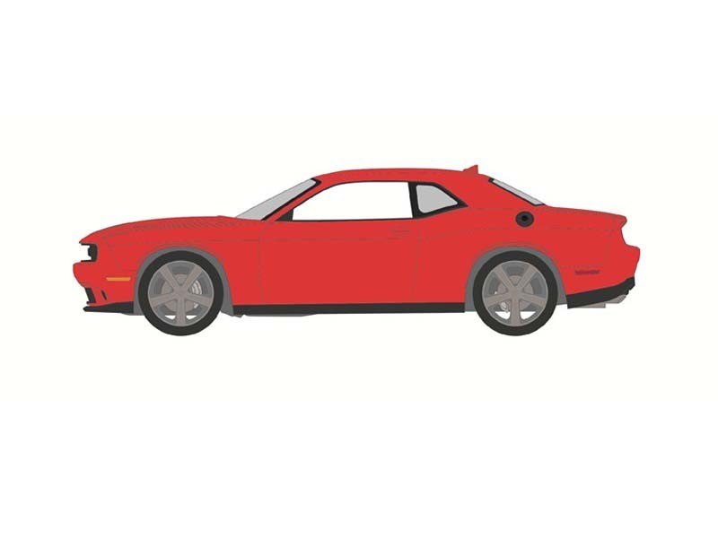 2016 Dodge Challenger RT – Red Diecast 1:64 Scale Model – Greenlight 13370D