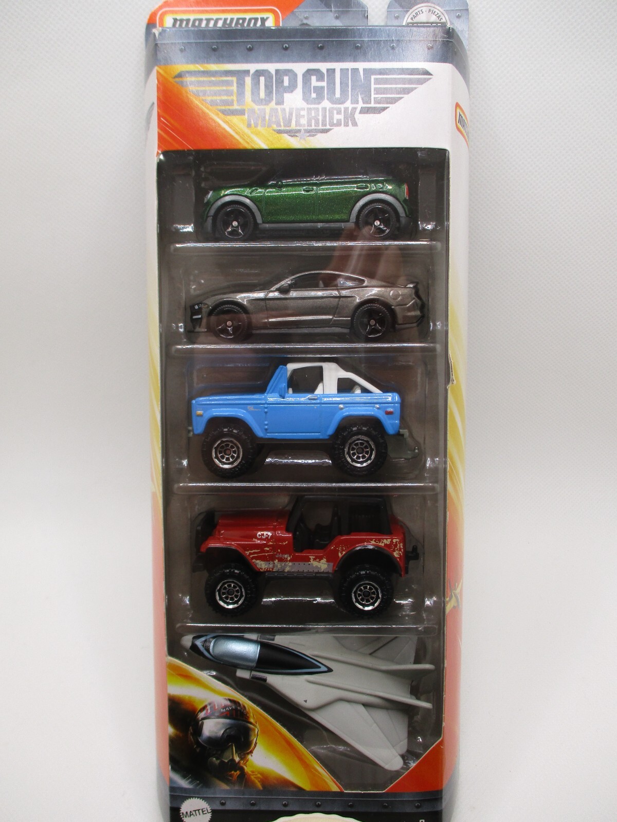 2020 Matchbox Top Gun Maverick 5-Pack (version 1) GPF95 Unopened Package