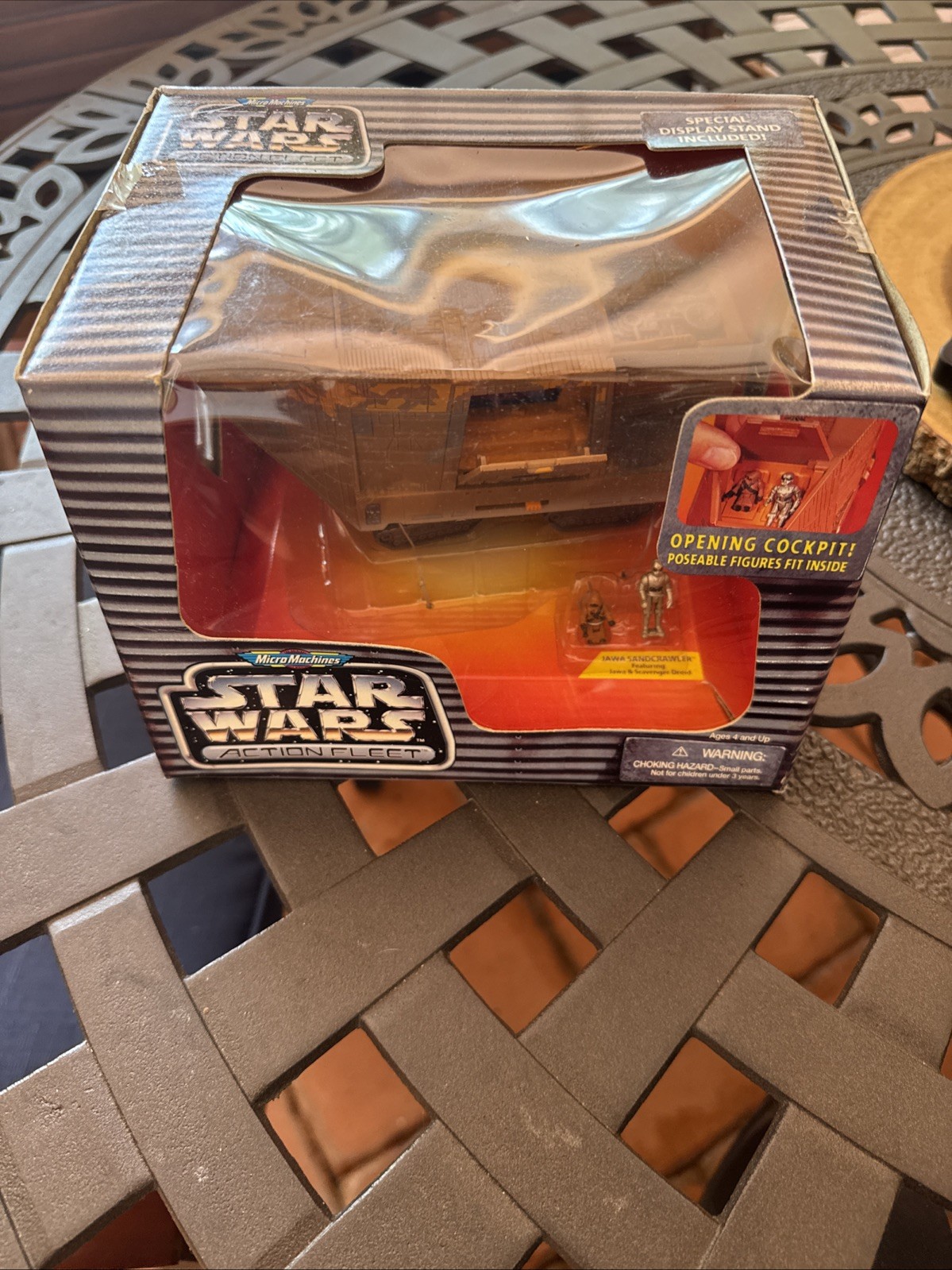 Star Wars Action Fleet Micro Machines Jawa Sandcrawler Vehicle 1996 Galoob NRFB