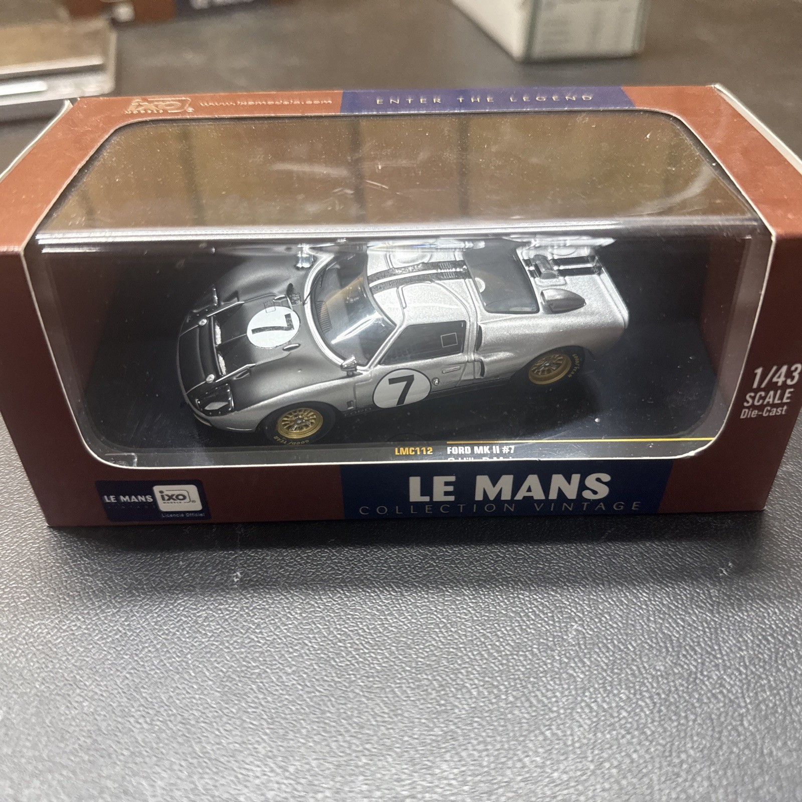 IXO Models Ford MKII #7 Hill/Muir Le Mans 1966 LMC112 Die Cast 1:43 NIB