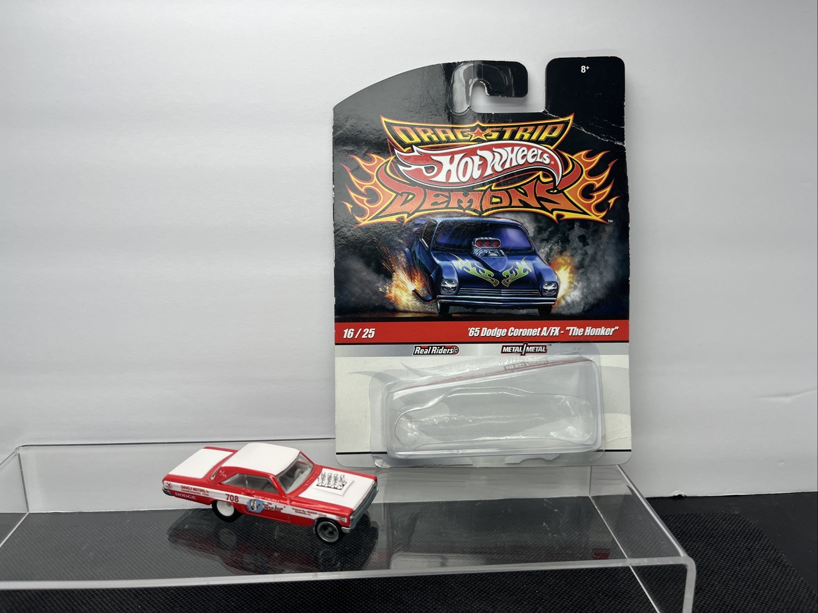 Hot Wheels Drag Strip Demons # 16 65 Doge Coronet A/FX The Honker – LOOSE