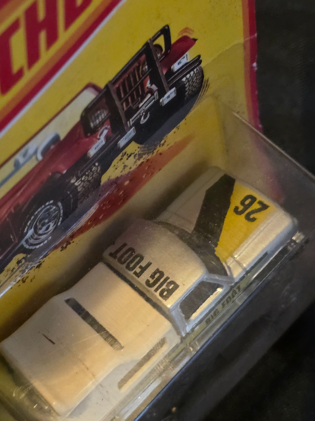 LESNEY MATCHBOX 1981 MB22D BIG FOOT 4×4 Mini Pickup Truck Nu In BubblePkge