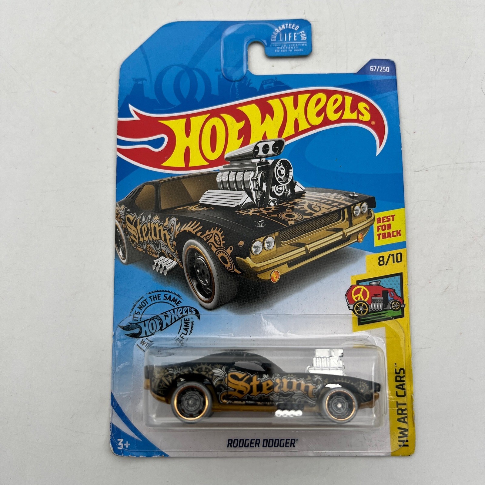 Hot Wheels Rodger Dodger HW Art Cars 8/10 Black Gold Steampunk 67/250 GHC20