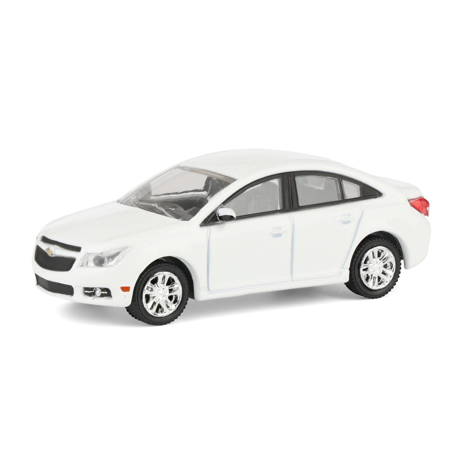 Greenlight 1/64 2013 Chevy Cruze, White, Rick’s Auto Sales LP Diecast Ex. 51622