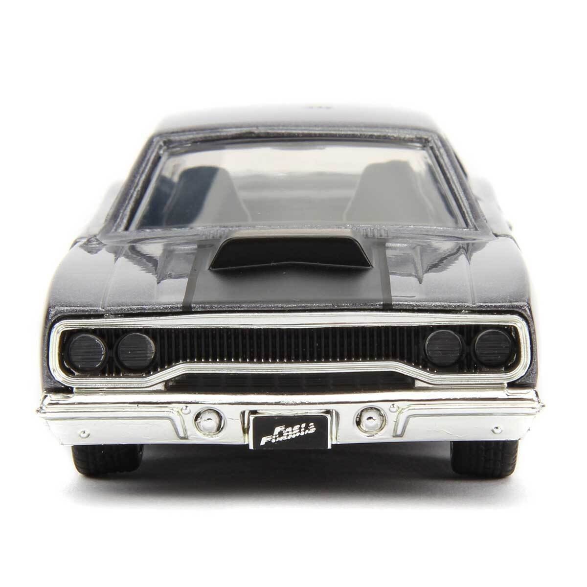 Dom’s 1970 Plymouth Road Runner Hard Top Jada Diecast Model Tot Car 5″, 1:32