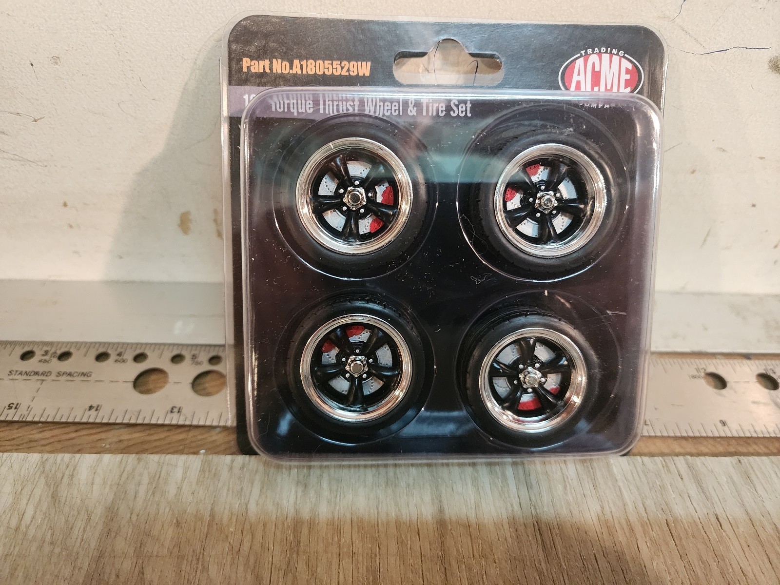 1:18 ACME 18″ THORQUE THRUST WHEEL AND TIRE SET – A1805529W – BEST EBAY PRICING