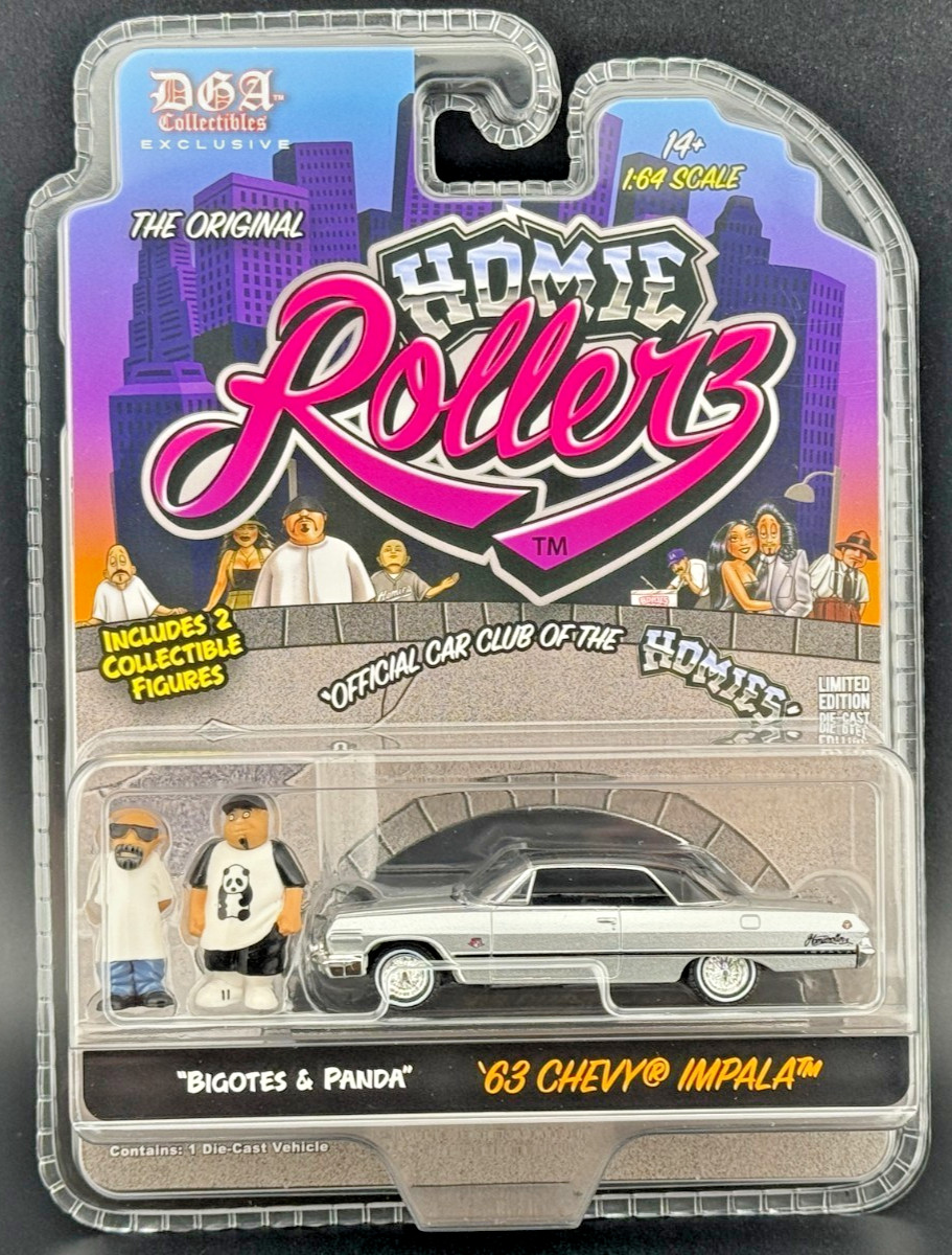 GL 1/64 CHEVY CAPRICE CLASSIC 1990 Low Rider Homie Rollerz Series 1 Die Cast