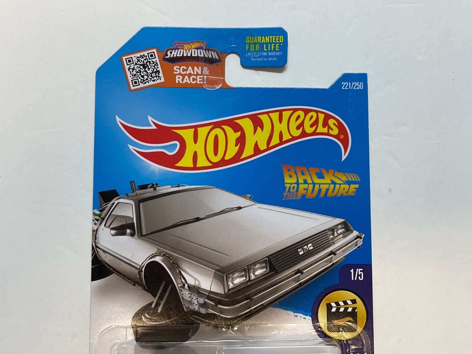 2016 HOT WHEELS HW SCREEN TIME BACK TO THE FUTURE TIME MACHINE-HOVER MODE #1/5