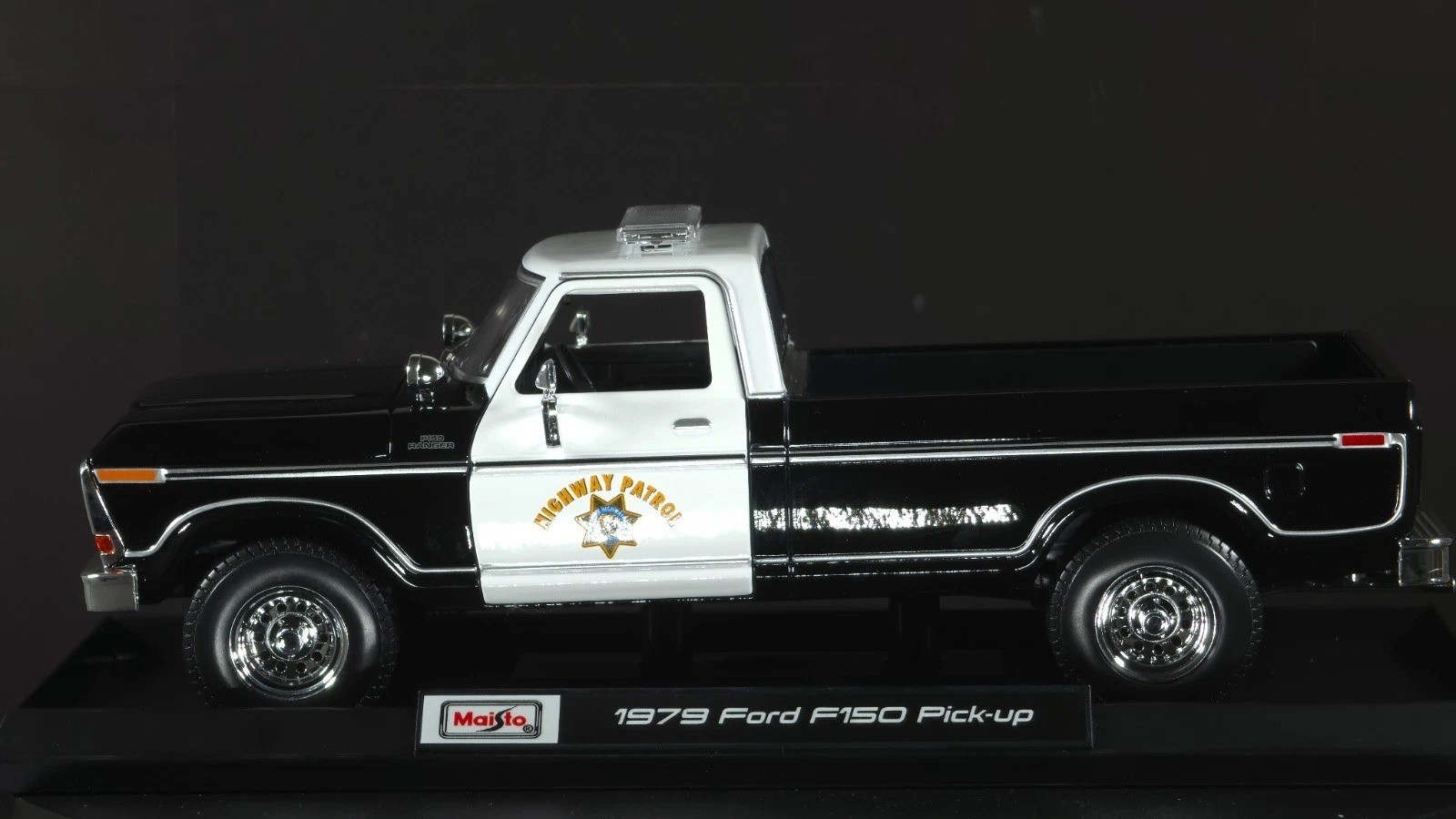 1979 Ford F150 Pick=up 1:18 Maisto Exclusive Style Special Edition HighwayPatrol