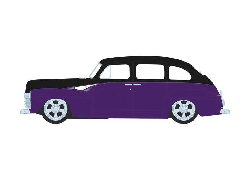 1946 Ford Fordor Super Deluxe – Purple 1:64 Scale Model – Greenlight 63070A