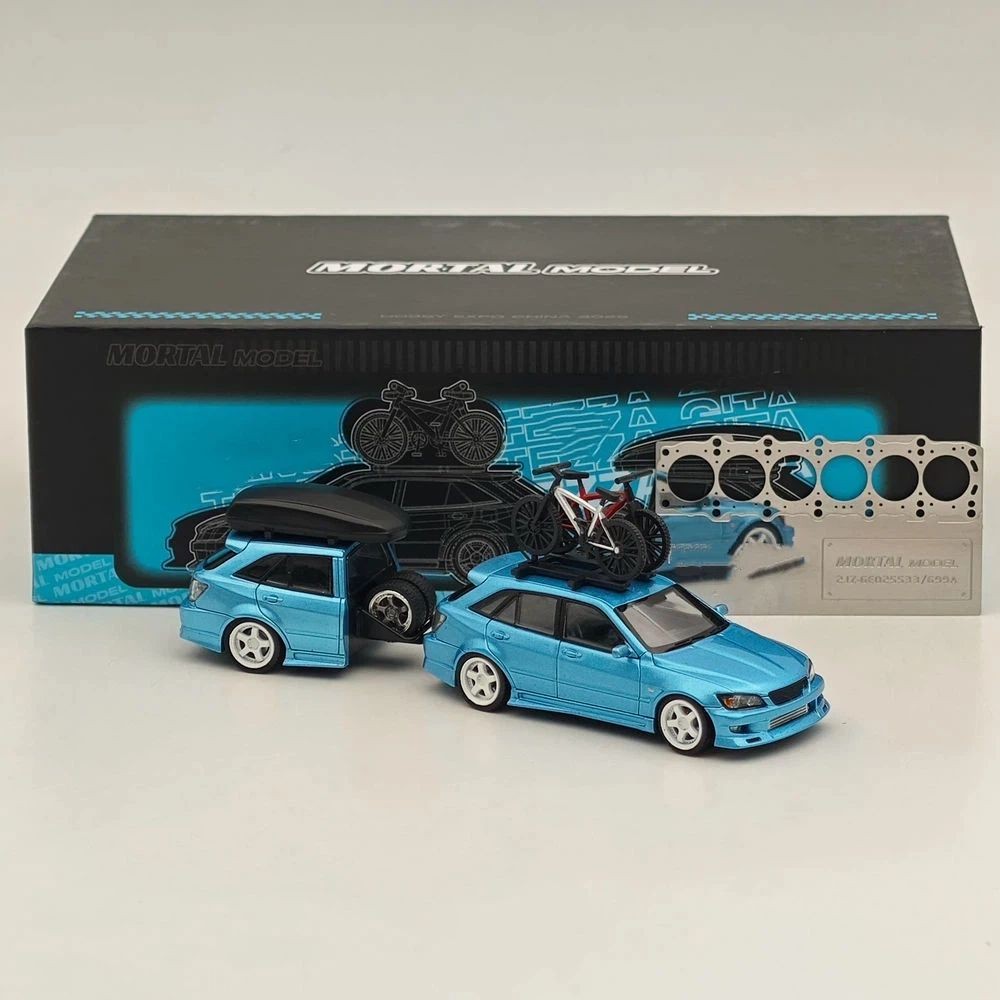 Mortal Masterpiece 1:64 Altezza Gita IS200 Trailer Set Diecast Collectible Gift