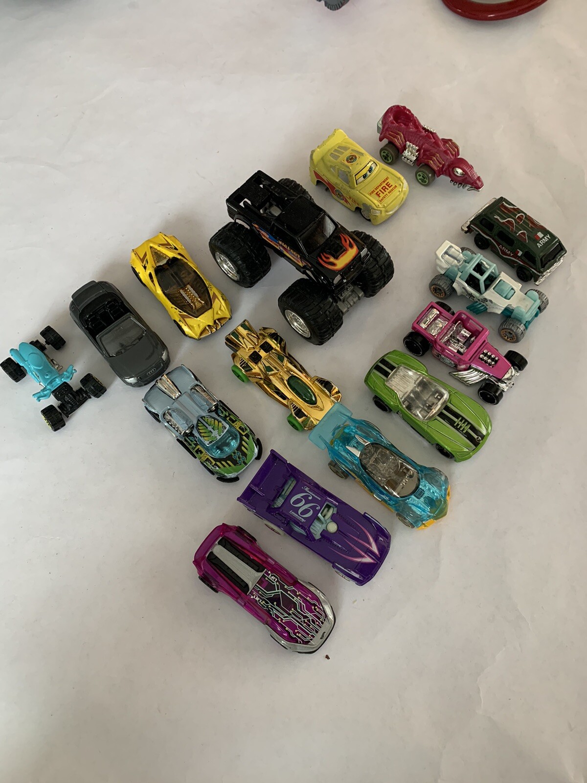 Hot Wheels and Other Unknown Cars Lot of 15 from Early & Later 2000’s Up To 2016