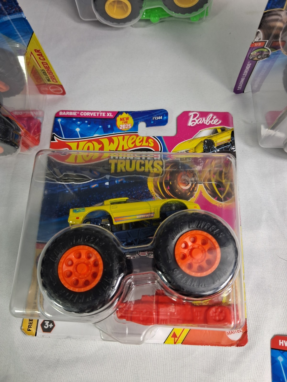 Hot Wheels Monster Trucks Lot of 8 Bone Shaker Snake Bite Hood Crusher…