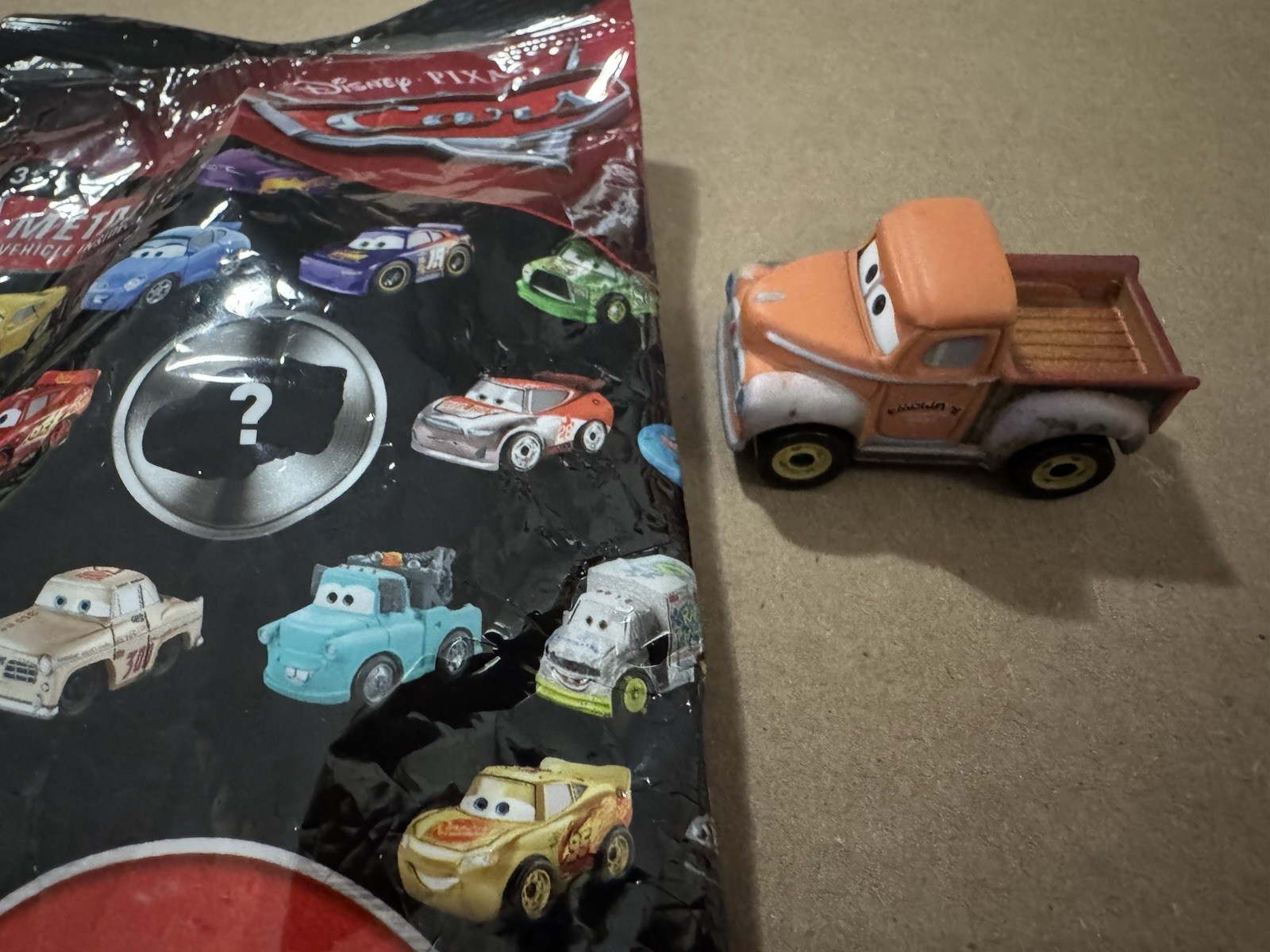 2018 Disney Pixar Cars Mini Racers SMOKEY Truck Blind Bag New #12