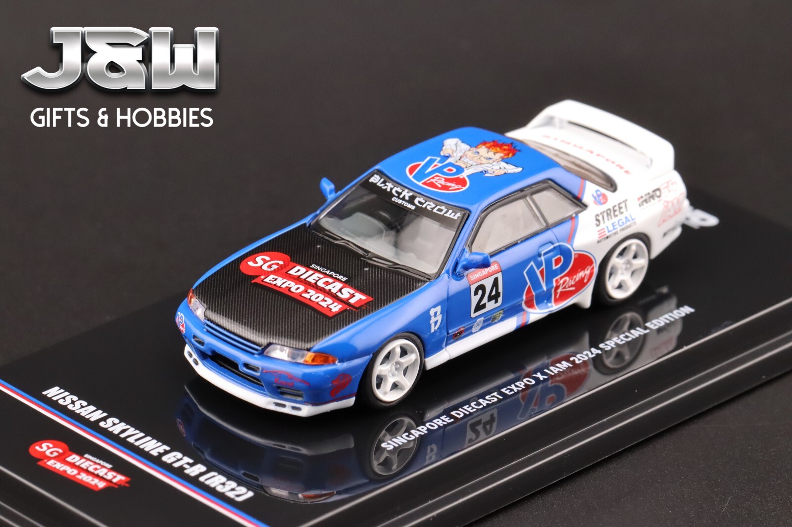Inno64 Nissan GT-R R32 Singapore Diecast Expo X IAM 2024 Special Edition 1/64