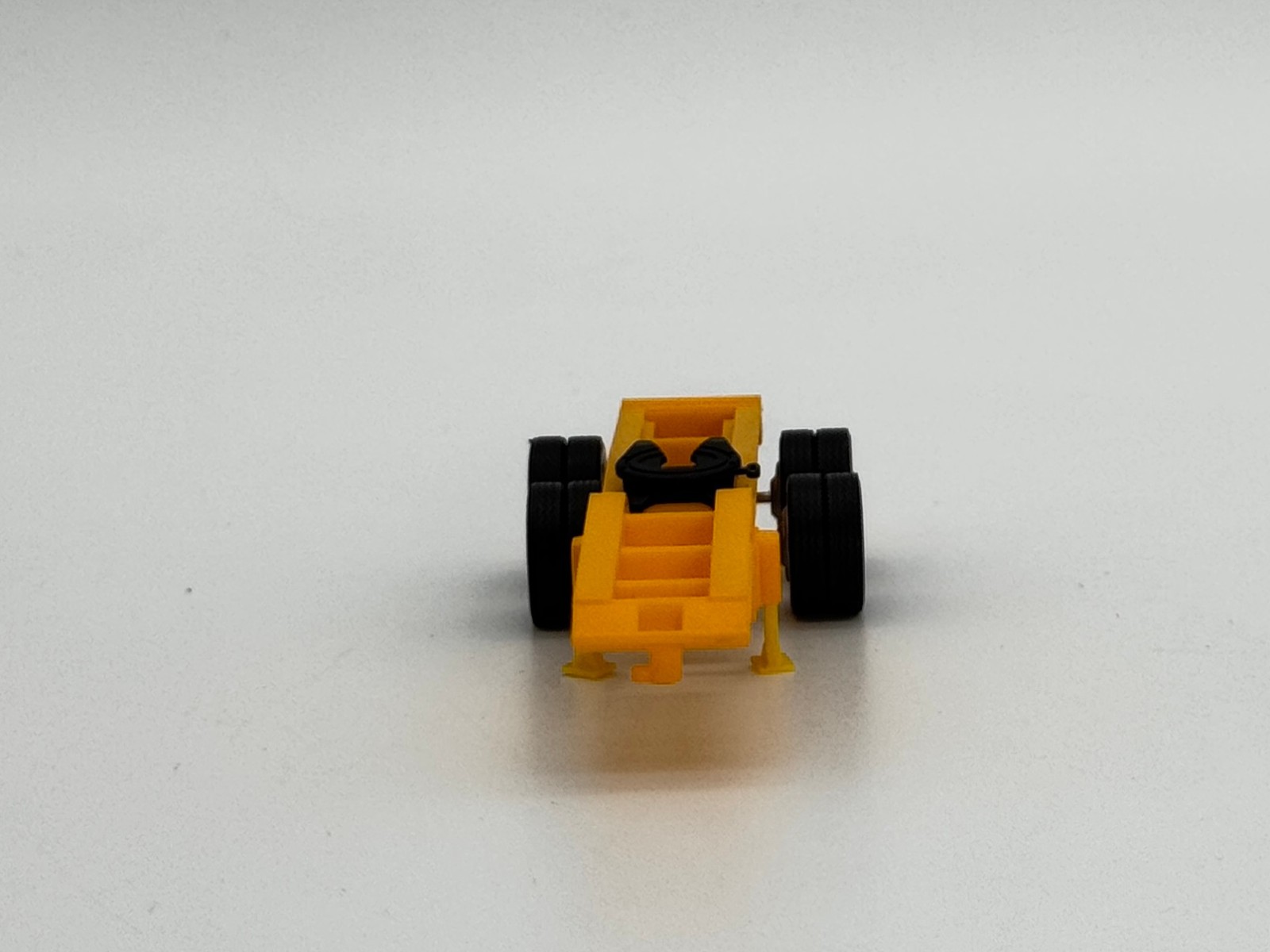 Herpa Promotex Jeep Dolly 2-axle for Lowboy Trailers Yellow HO 1:87