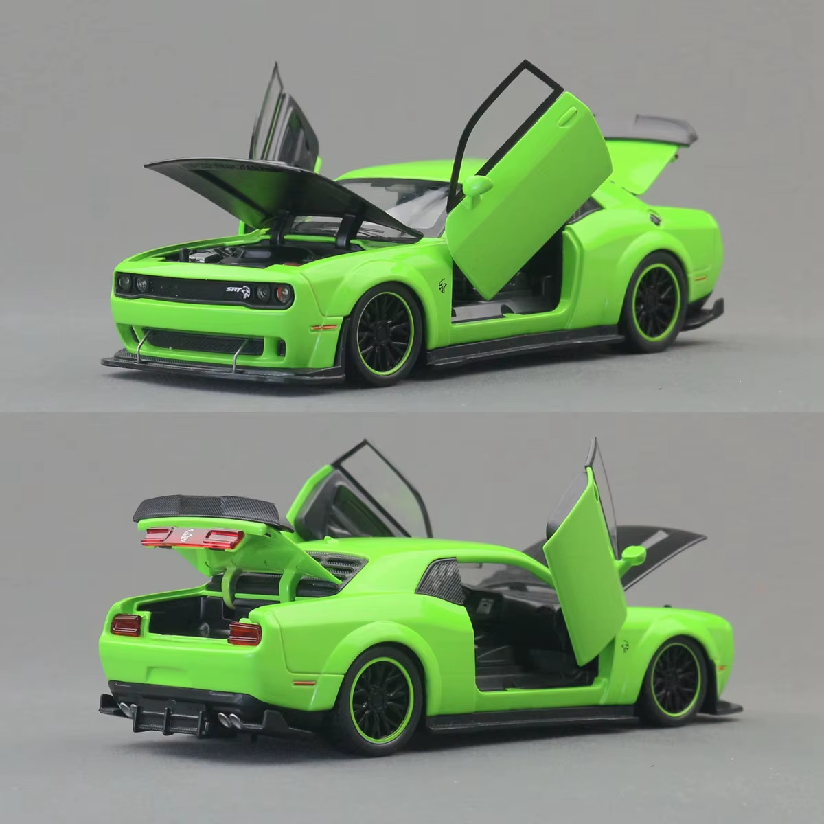1:32 SRT Redeye Hellcat Alloy Musle Car Model Diecast Metal Sports Car Vehicles