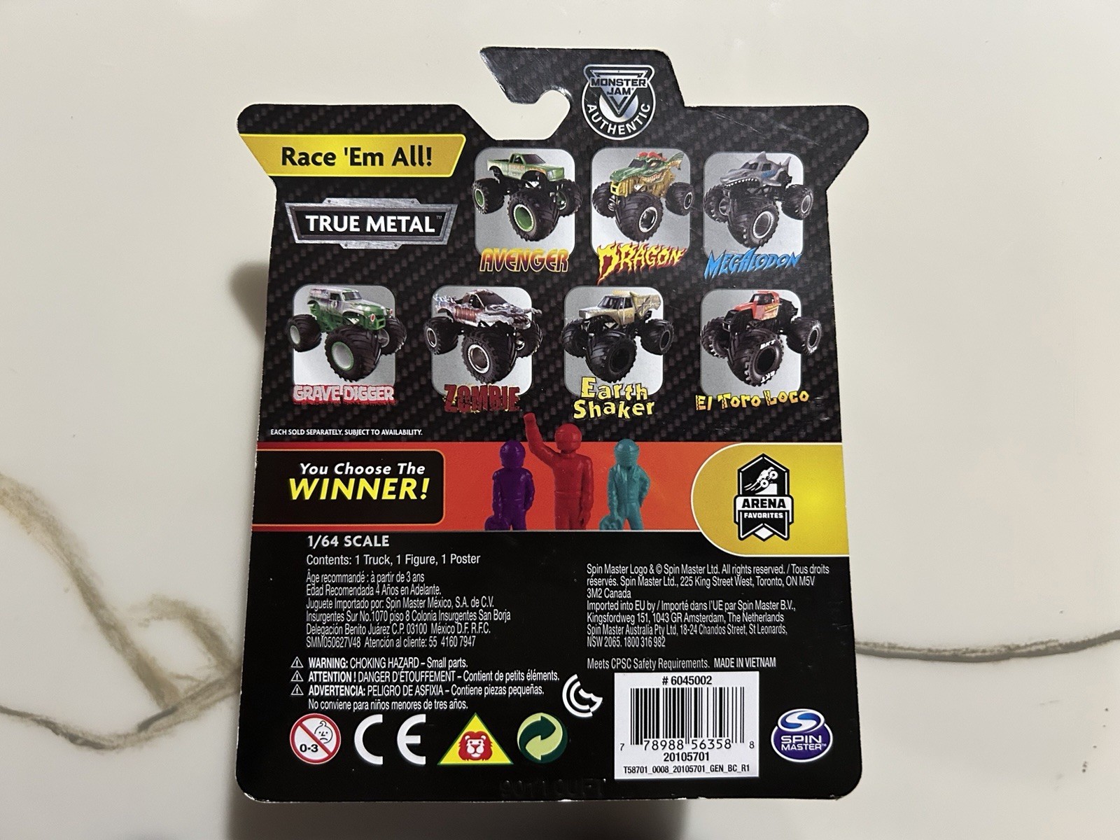 New 2019 Spin Master Monster Jam Series 2 Brodozer (Arena Favorites)HTF 1/64
