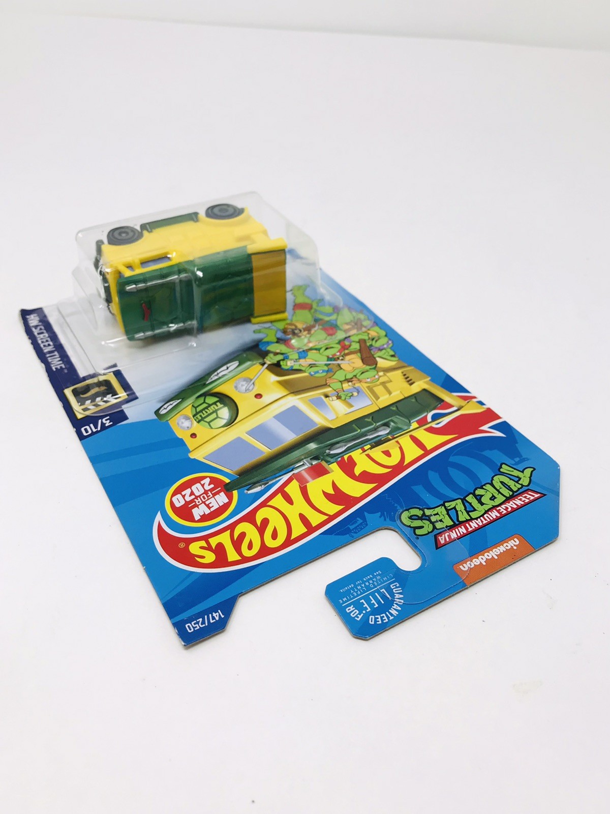 2020 Hot Wheels TMNT Party Wagon HW Screen Time #3/10 147/250 Diecast Car