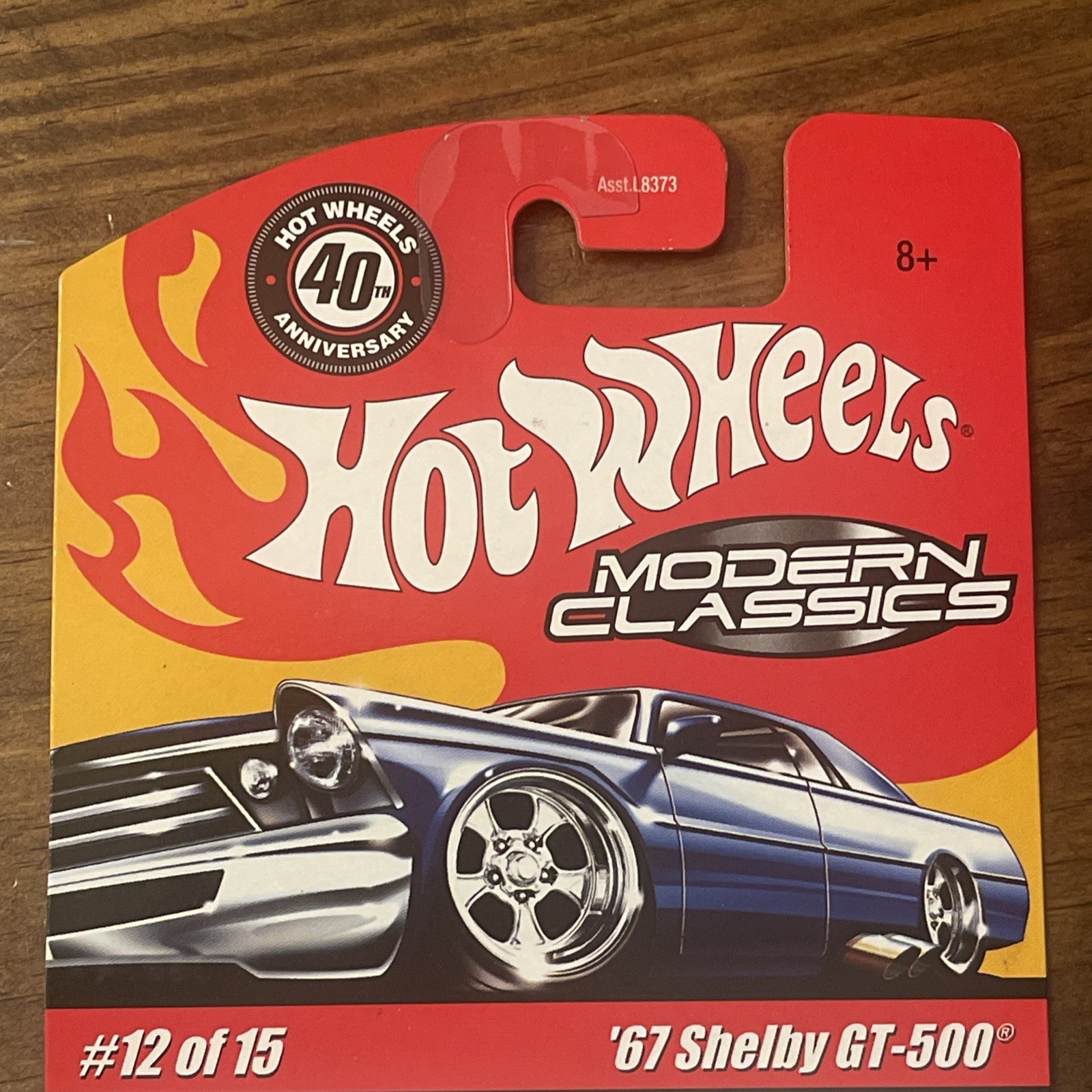 Hot Wheels Modern Classics 67 Shelby GT-500 Red Special Paint, #12/15 40th