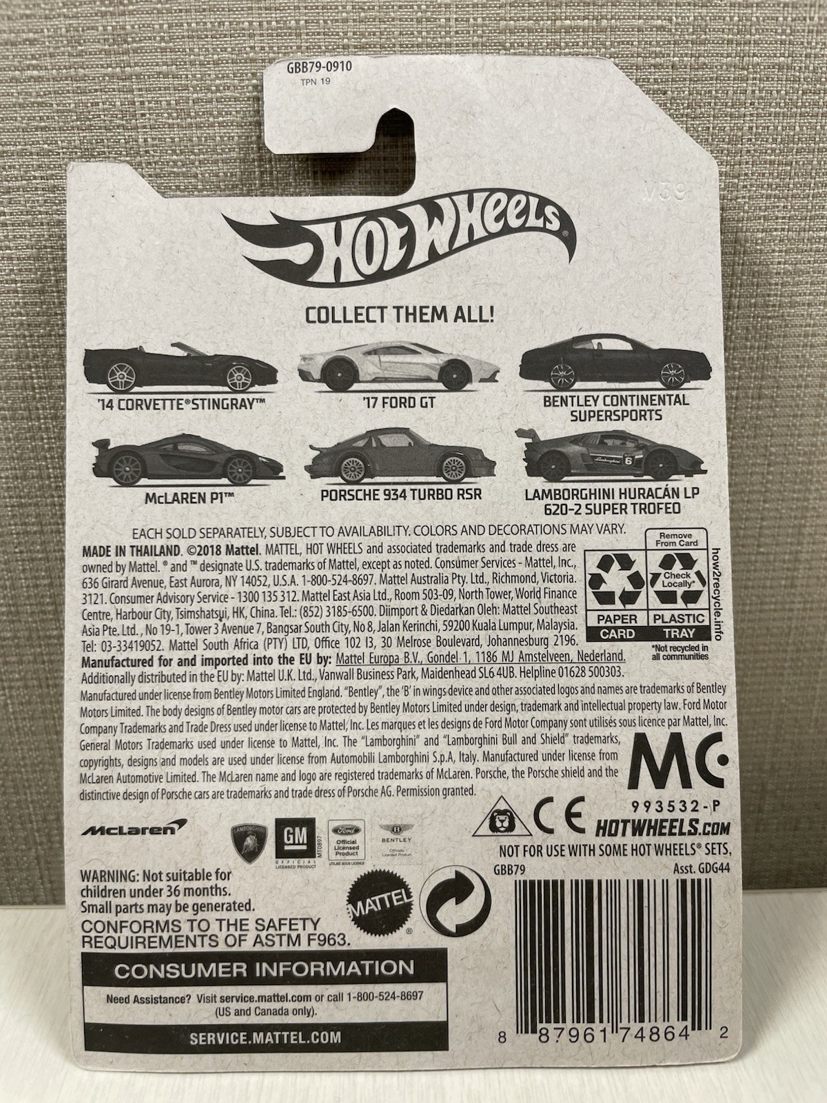 Hot Wheels Lamborghini Huracan LP 620-2 Super Trofeo 2020 Walmart Exclusive Open