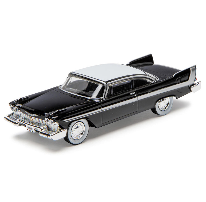Die-Cast Cars 1:48 Scale 1958 Plymouth Fury Highly Detailed- BLACK- New In Box