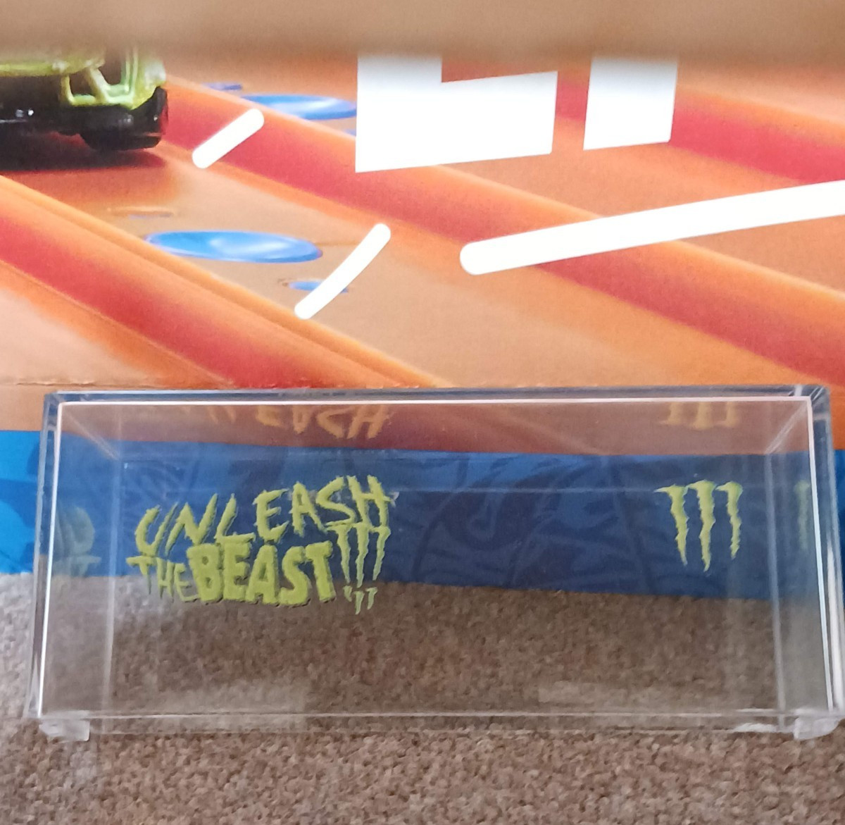 HOT WHEELS DRAG BUS MONSTER ENERGY 1 OF 1 MADE