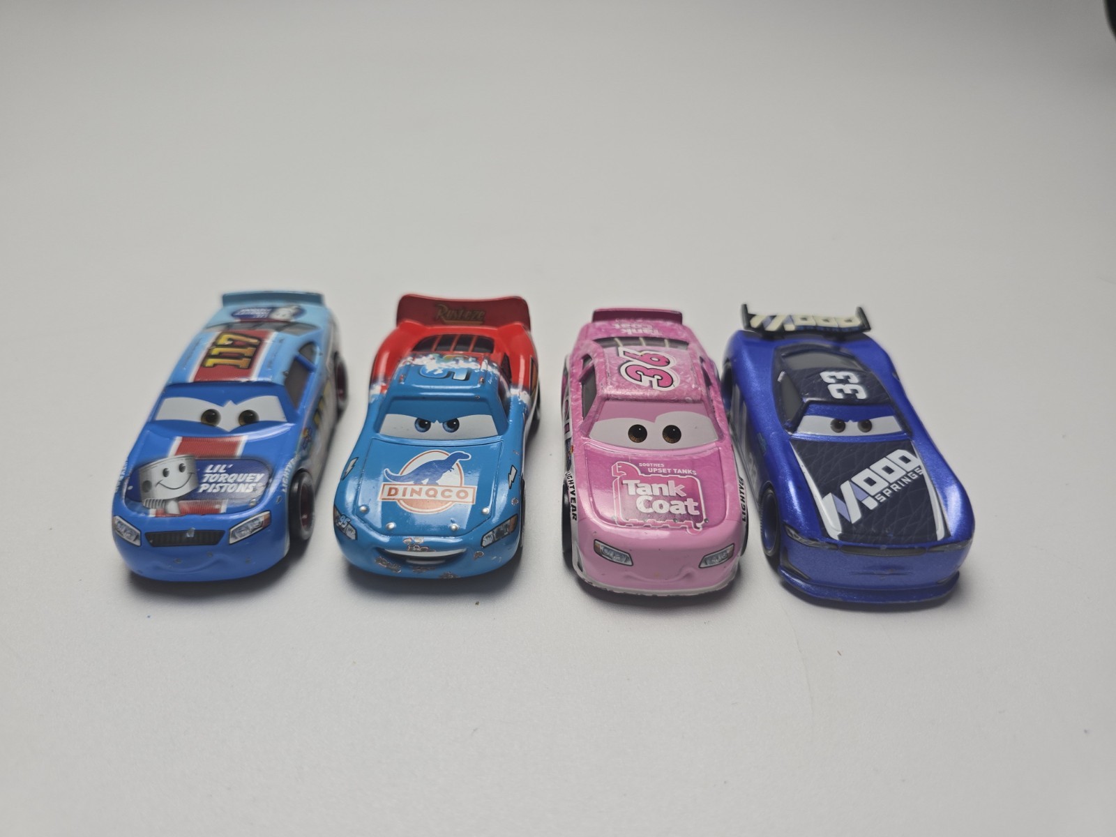 Disney Pixar Mattel Cars Dicast Lot of 9 Various Characters