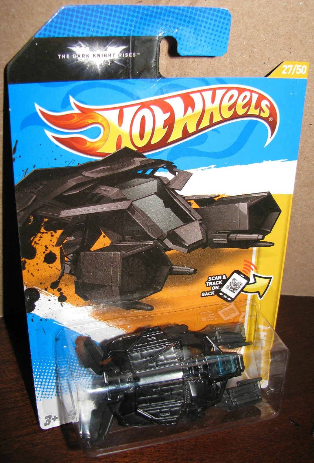 Hot Wheels 2012 New Models #27 The Bat The Dark Knight Rises Batman #1
