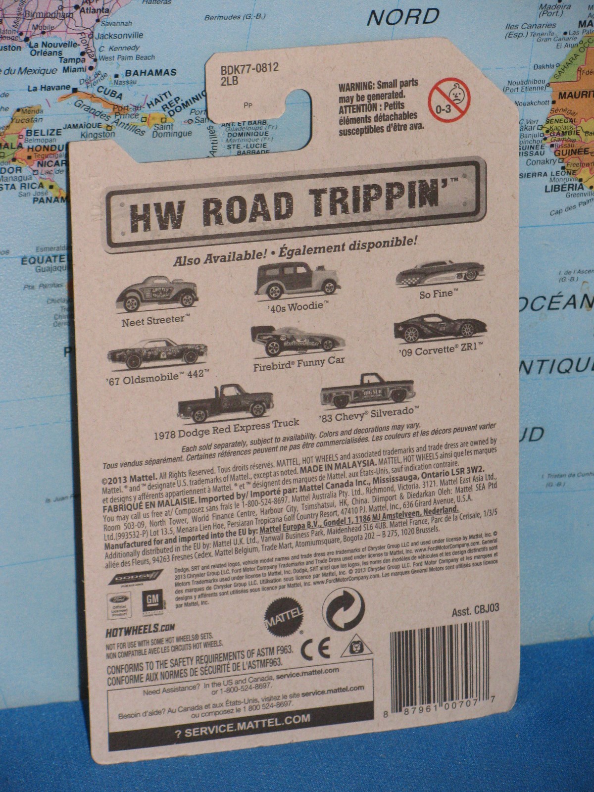 HOT WHEELS 1940s WOODIE #6/32 HW ROAD TRIPPIN STATE ROUTE 360 *BRAND NEW & RARE*