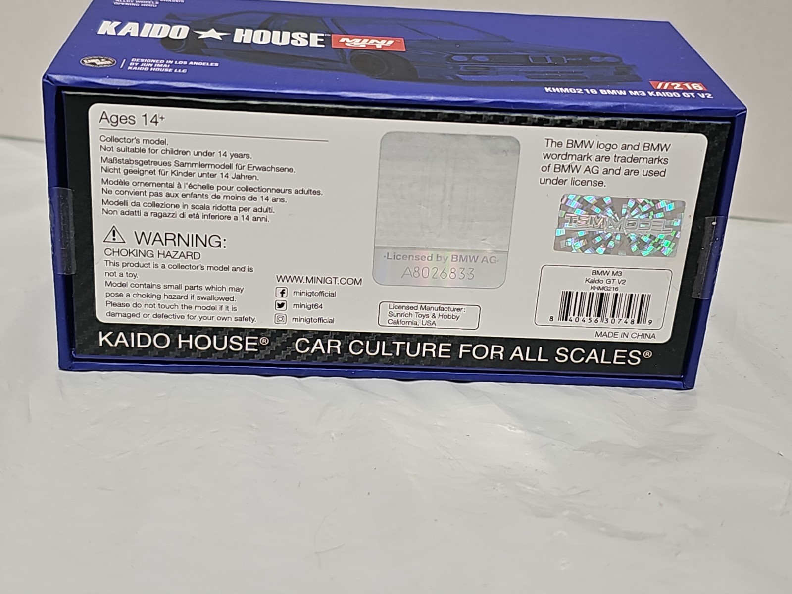 Kaido House 216 BMW M3 Kaido GT V2 KHMG216
