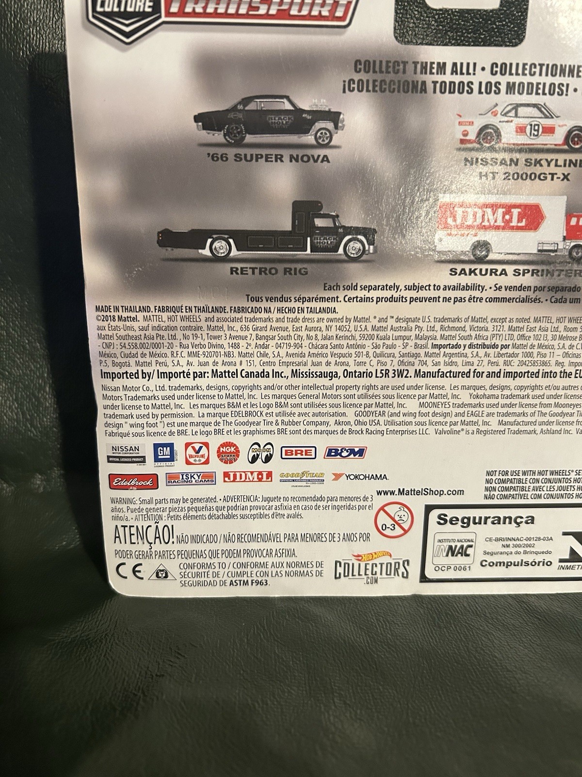 Hot Wheels Black Hole 66 Super Nova Transporter Retro Rig