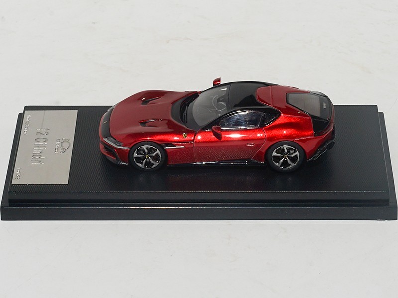 1:64 7CM Model Ferrari 12 Cilindri Rosso Imola With Engine Detail Ltd 599 PCS