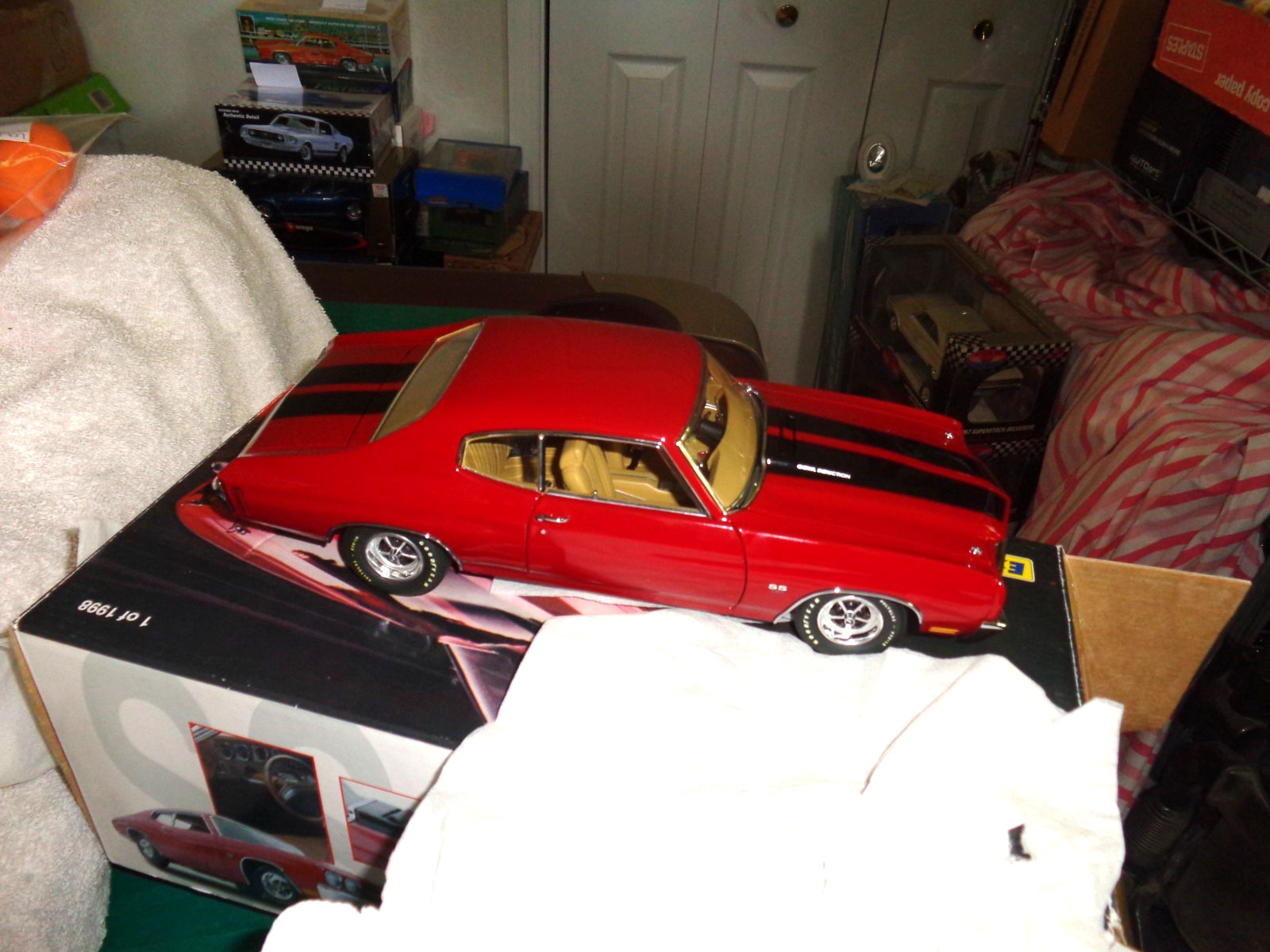 Exact Detail Replicas Red 1970 Chevelle SS 454 LS6 #809/1998 Die Cast 1:18 NIB