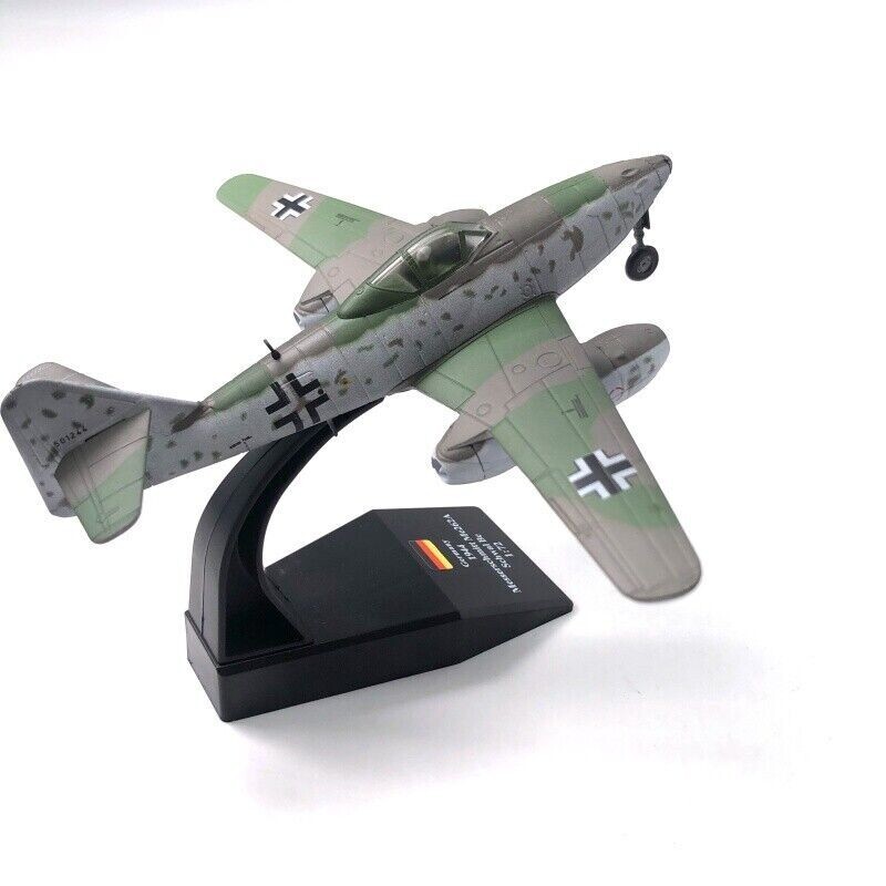 1:72 WW2 Messerschmitt Me 262 Schwalbe Fighter Model Diecast Military Collection