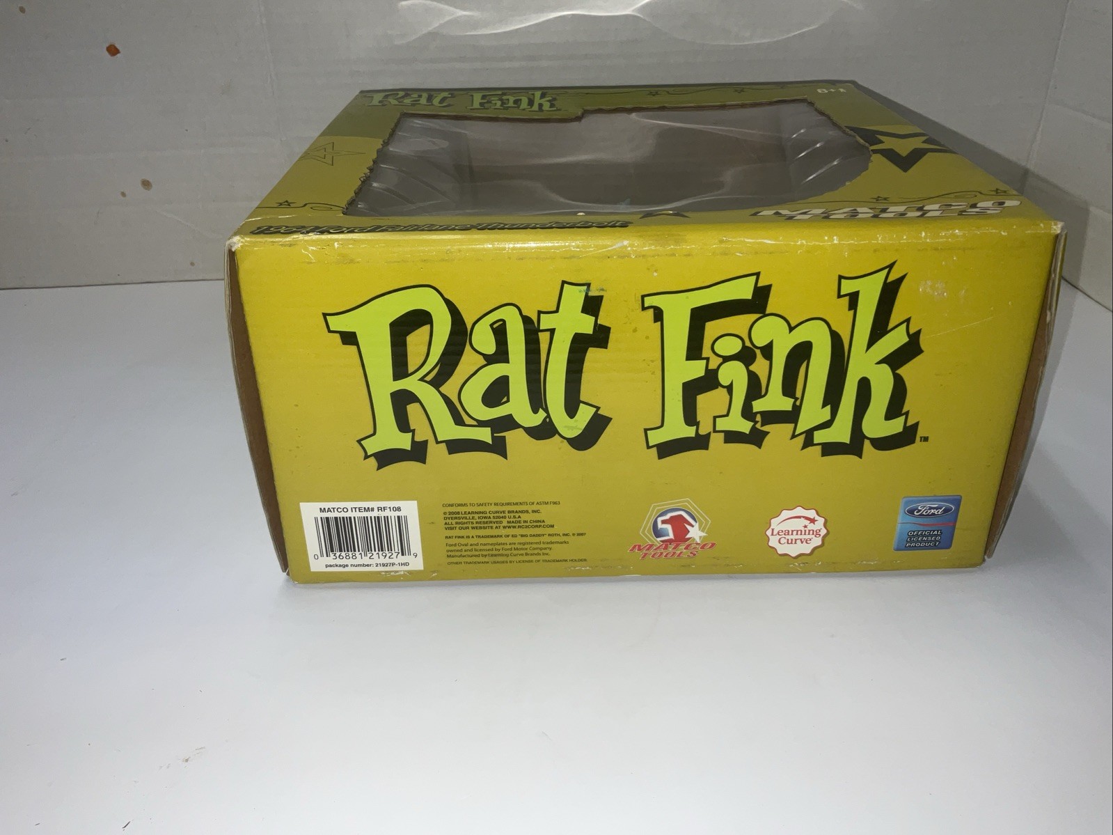 Marco Tools Rat Fink 1964 Ford Fairlane Thunderbolt Hot Rod Car Ed Roth.
