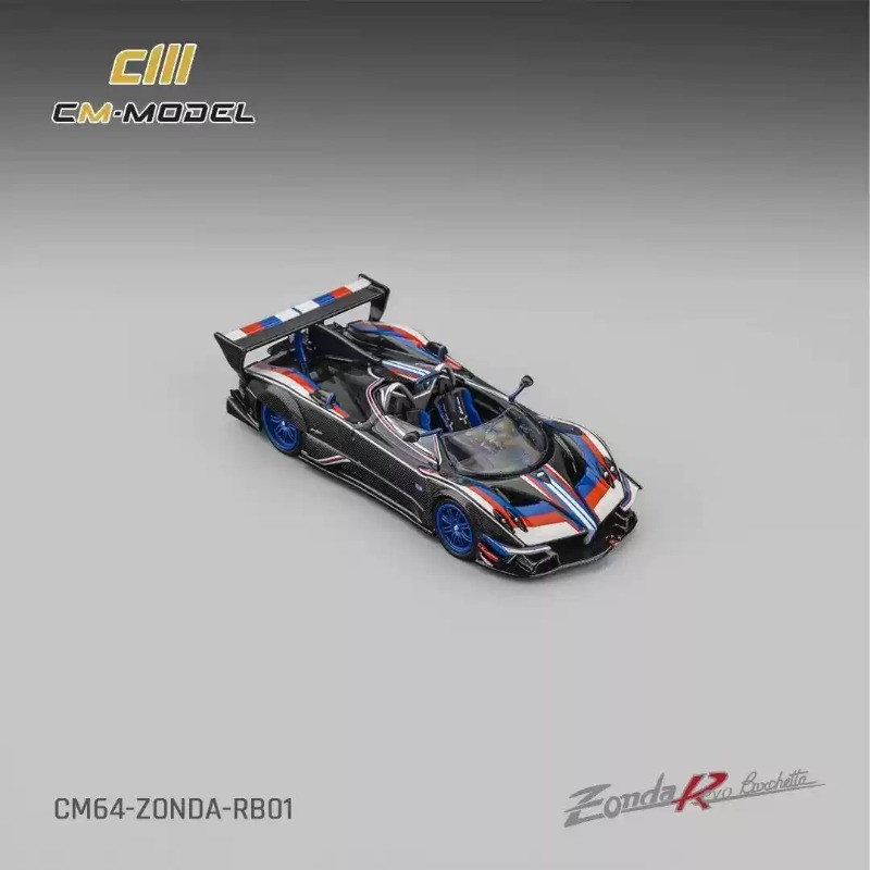 CM 1:64 Pagani Zonda Revo Barchetta Roadster 1 of 1 Diecast Model – High-quality