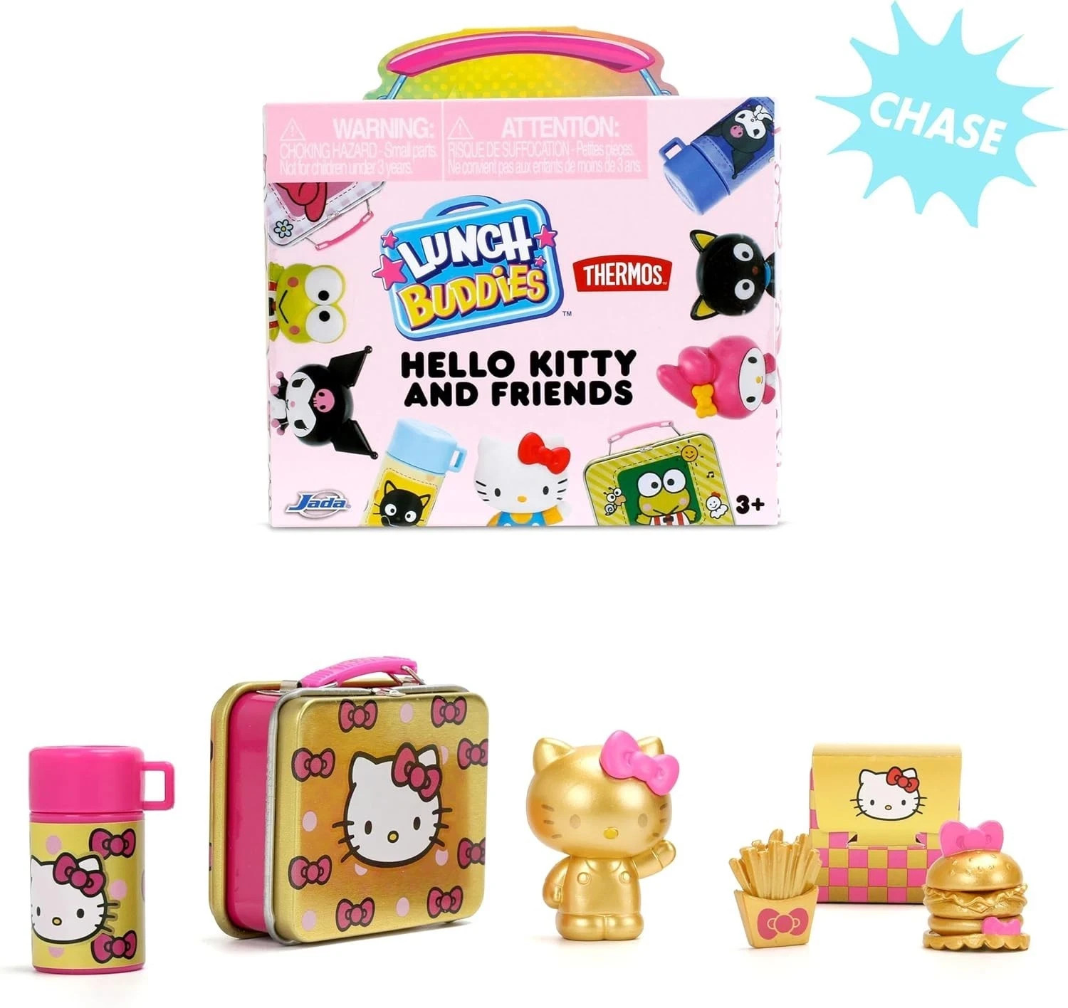 Jada 2″ Lunch Buddies Thermos Wave 1 Hello Kitty Blind Pack (1 Pcs)