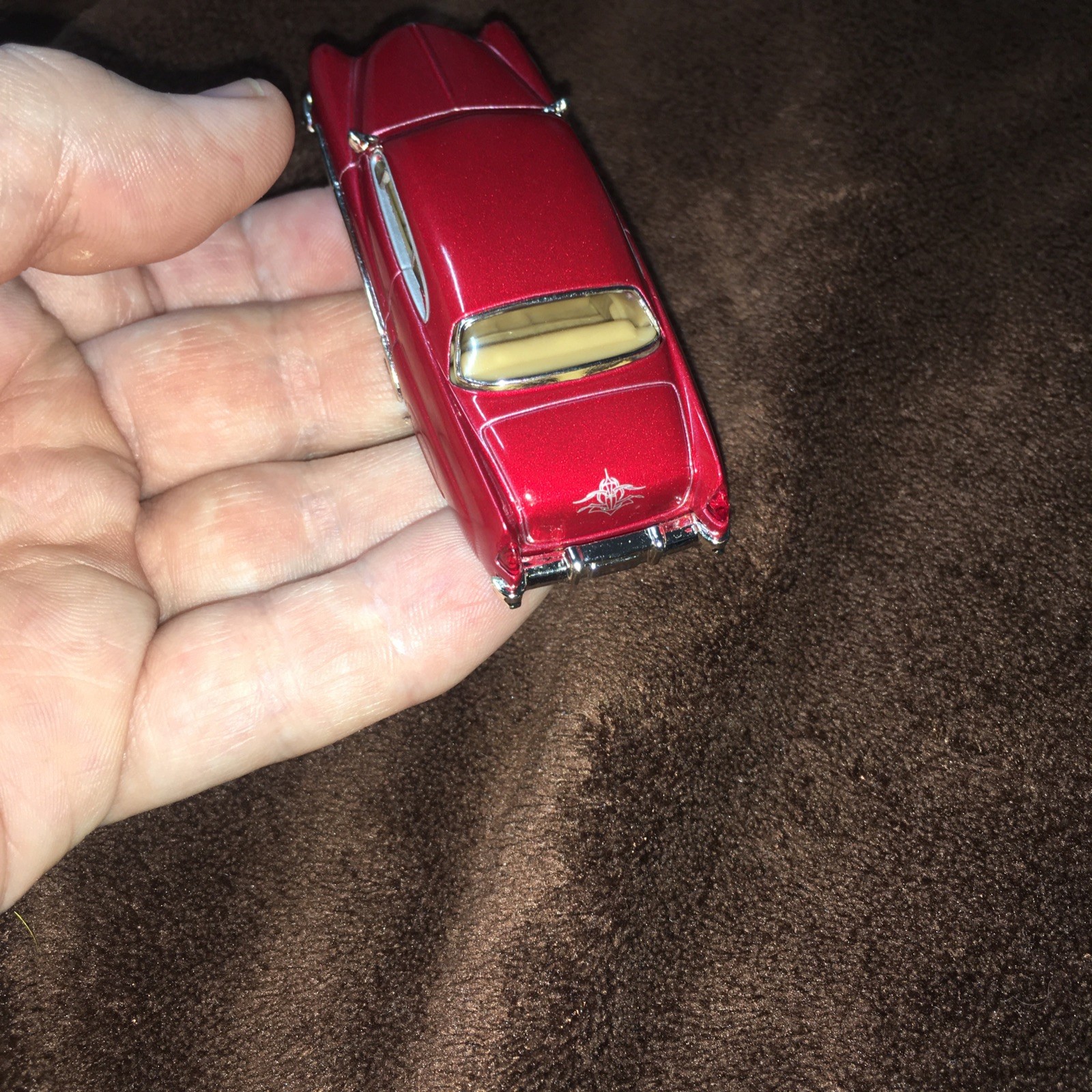 1:64 Hot Wheels Limited Edition 1951 51 Merc Mercury Red and Sliver Legends