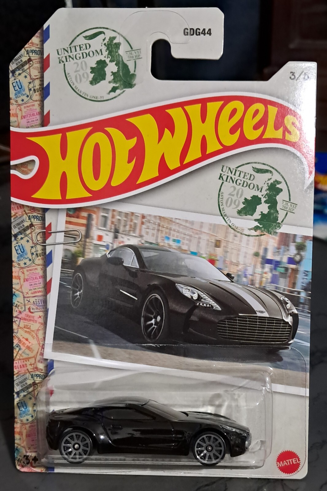 Aston Martin One-77 /United Kingdom / World Class Racers / Hot Wheels 2022