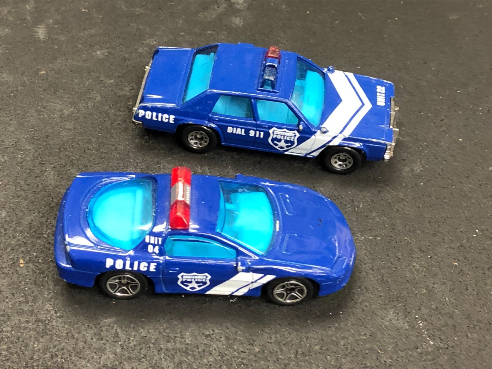 6 VTG Matchbox 1:63 1:69 POLICE/FIRE RESCUE CARS Camaro Z-28 FORD LTD AS-IS