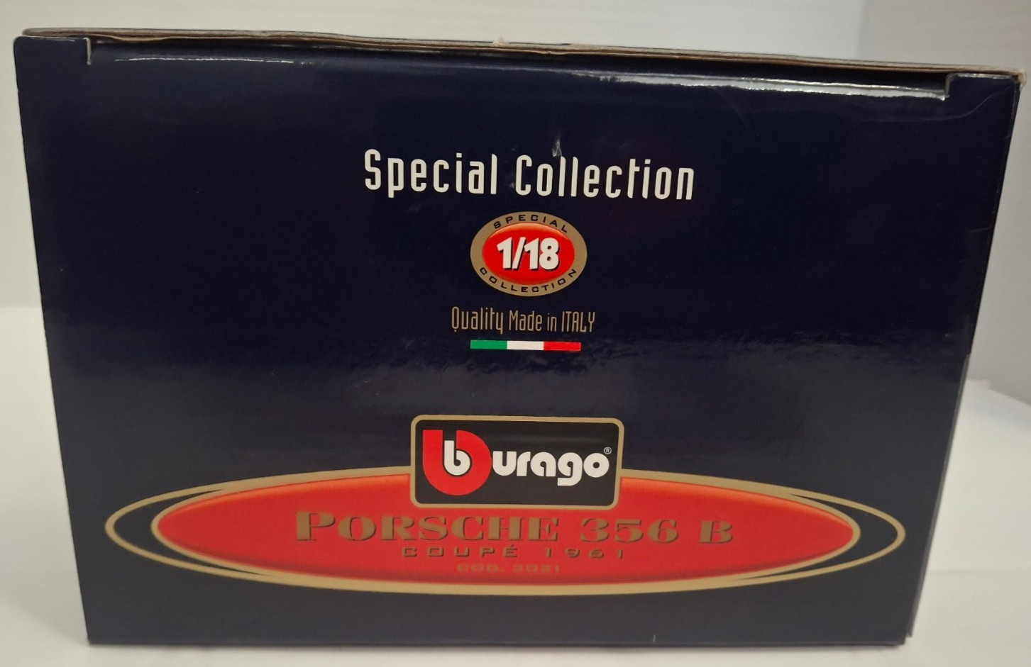 Bburago 1:18 Porsche 356 B Coupe 1961 Black Special Collection Diecast NIB