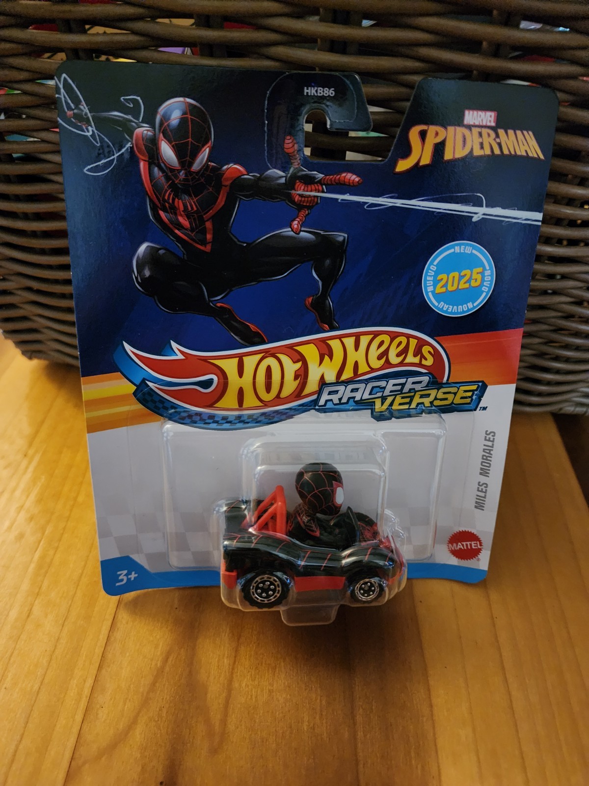 ☆☆Hot Wheels☆☆ 2025 Racer Verse Marvel- Miles Morales Brand New (3) + years