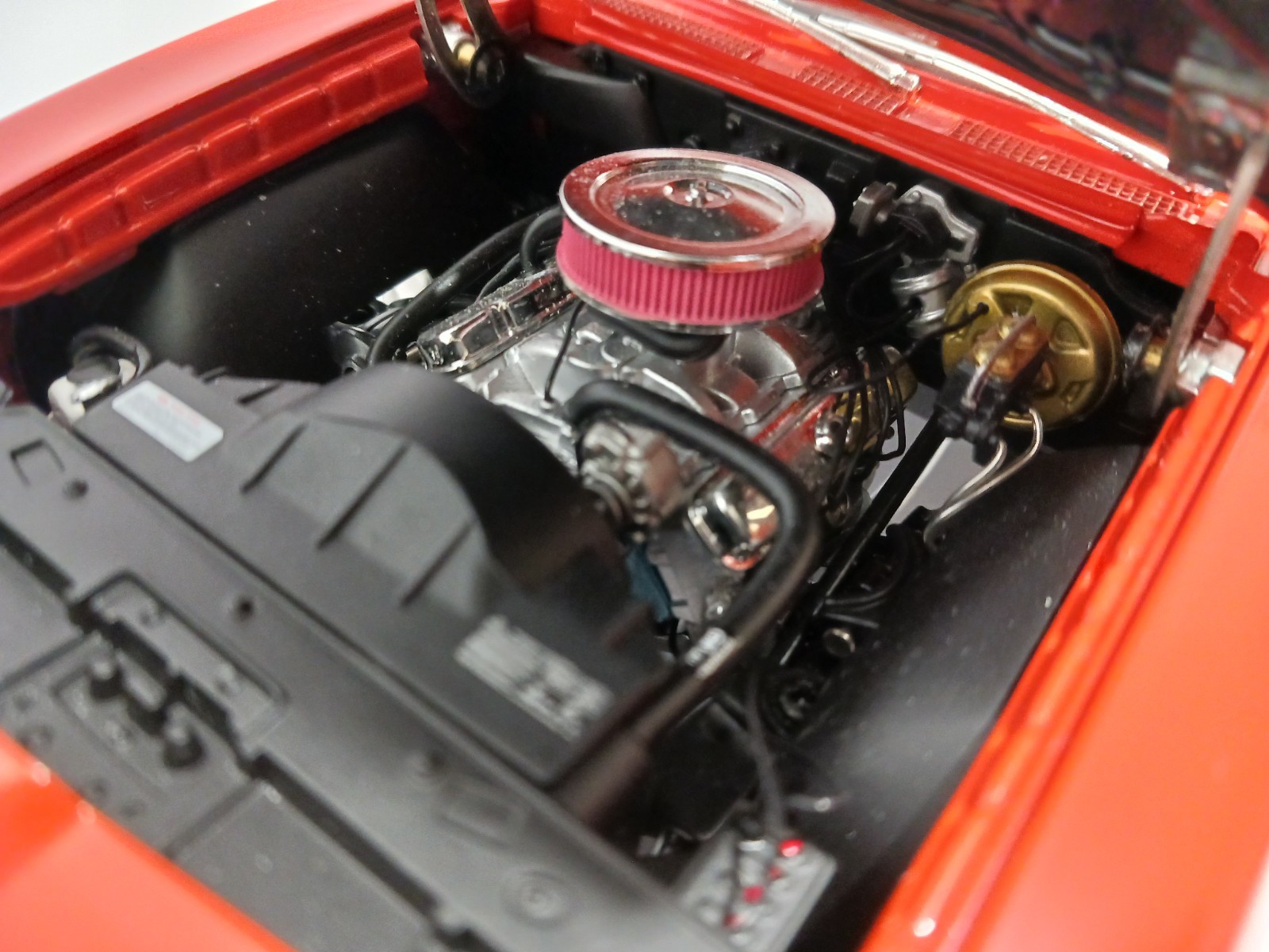 1:18 1970 PONTIAC GTO “THE PROSECUTOR” STREET FIGHTER in CAROUSEL RED, by ACME