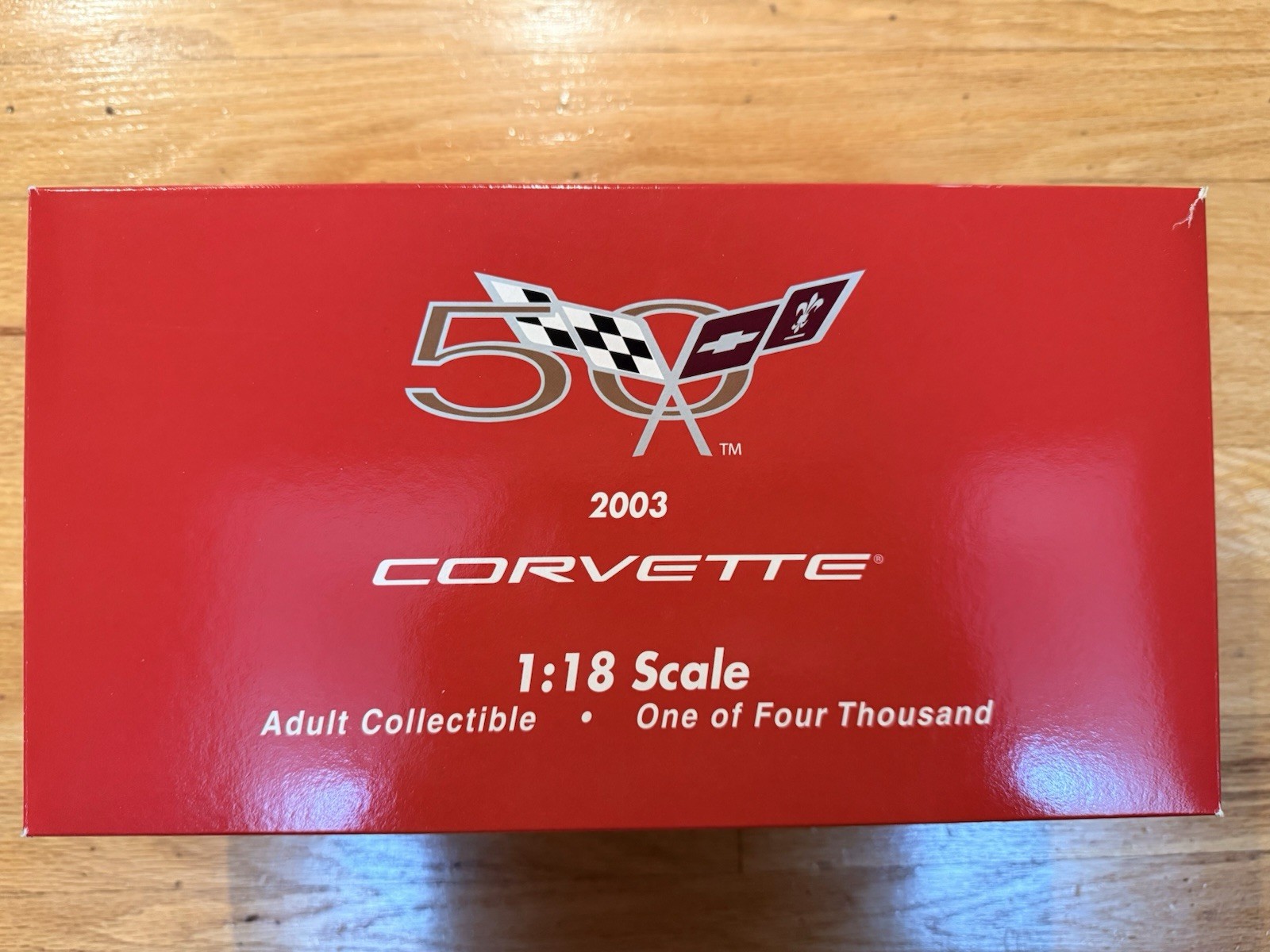 Matco Tools 2003 Corvette 1:18 Scale Red 1 Of 4000 Ertl Racing Champions