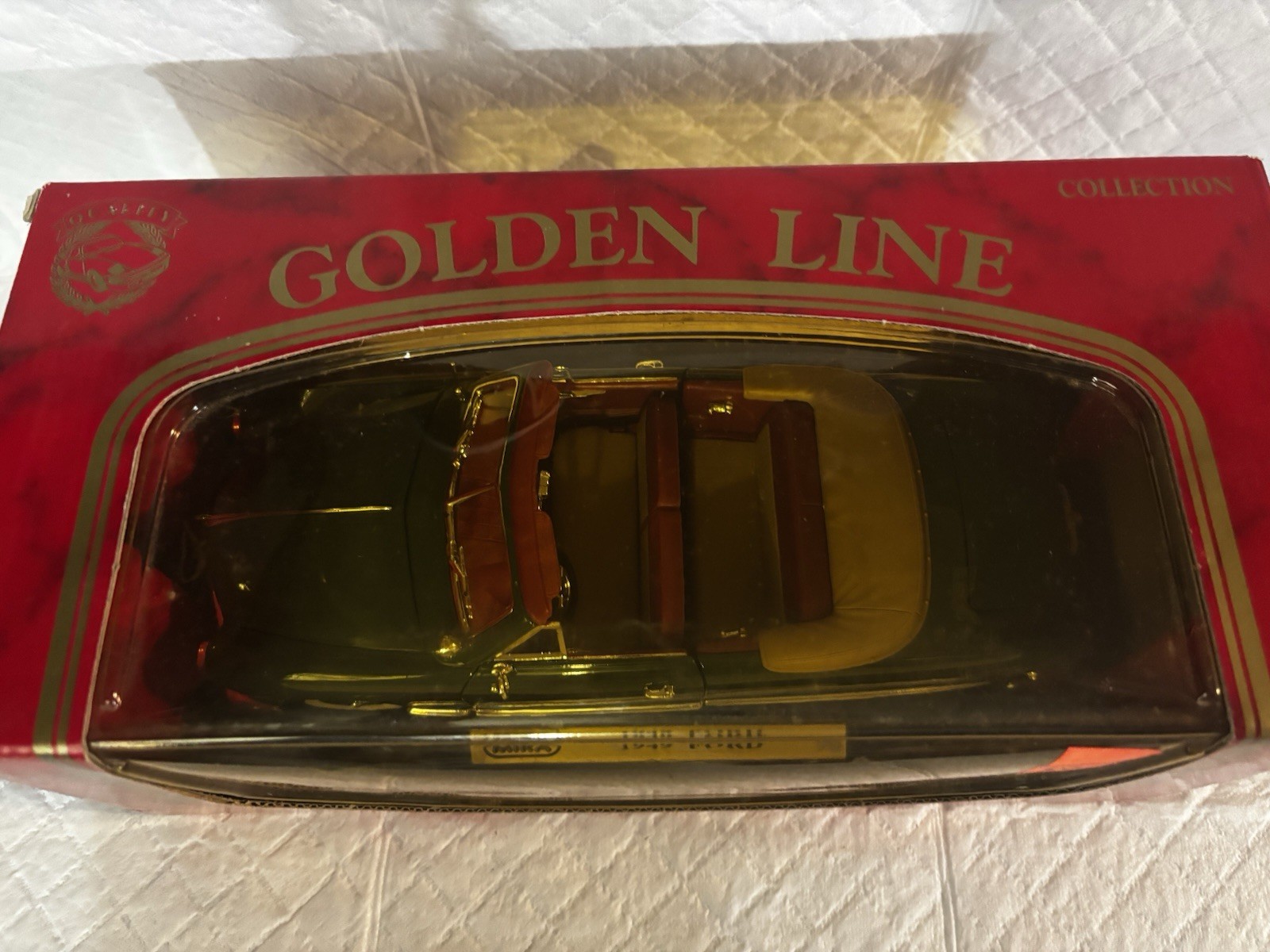 Nib Mira Golden Line 1949 Ford Convertible Green